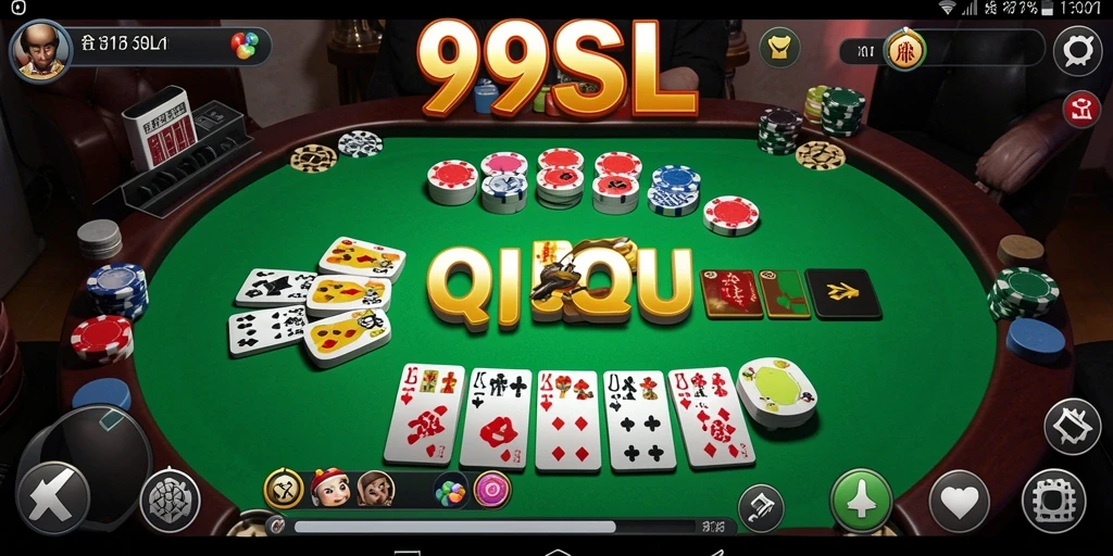 Screenshot gameplay QiuQiu yang seru dan interaktif.