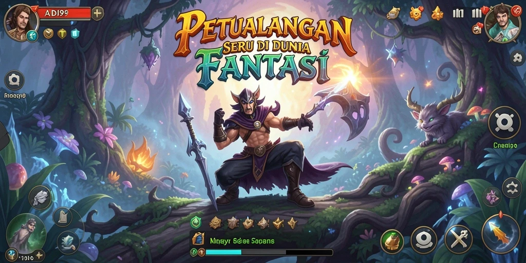 Tampilan gameplay ADI99 yang menakjubkan dan petualangan seru.