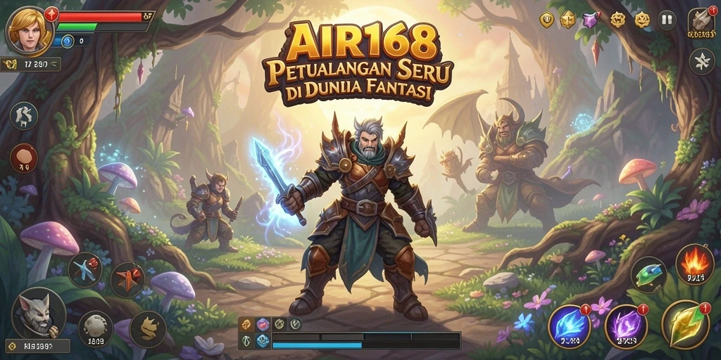 Tampilan gameplay seru AIR168 penuh tantangan dan petualangan.