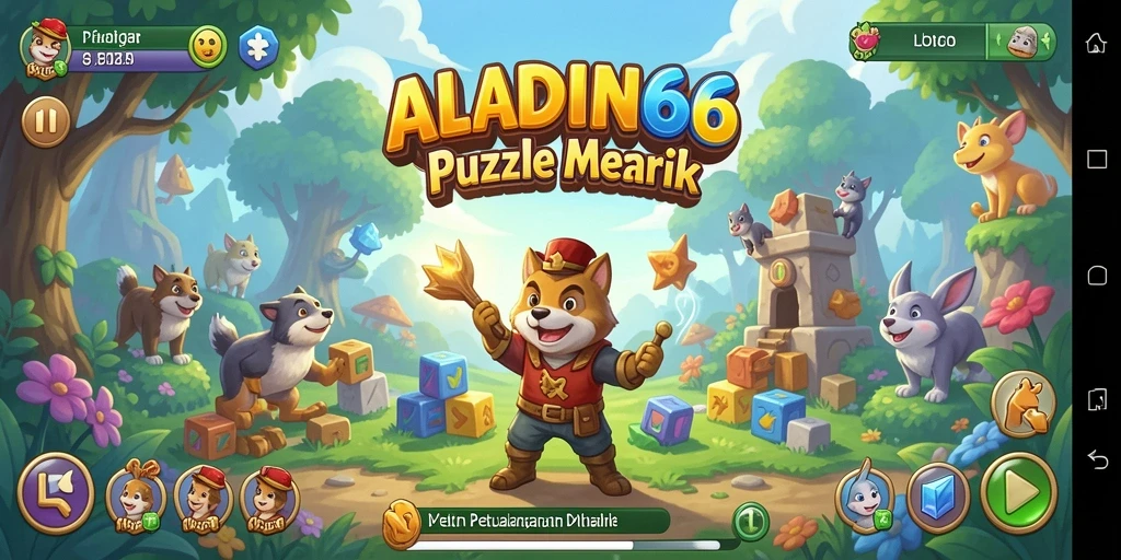 Gameplay menantang dari ALADIN66 dengan teka-teki yang menarik.
