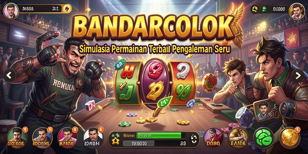 Tangkapan layar menunjukkan gameplay mendalam BANDARCOLOK dengan tantangan seru.