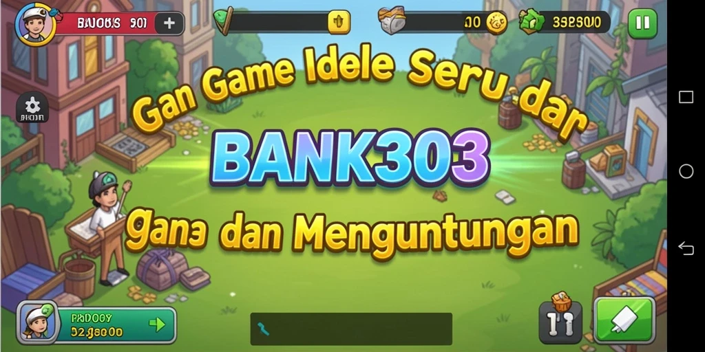 Tampilan gameplay BANK303 dengan antarmuka yang menarik.