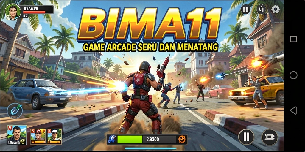 Tampilan Gameplay Menarik dalam BIMA11 yang penuh tantangan.