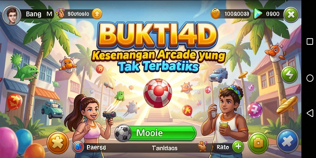 Tampilan gameplay seru dari BUKTI4D yang penuh tantangan.