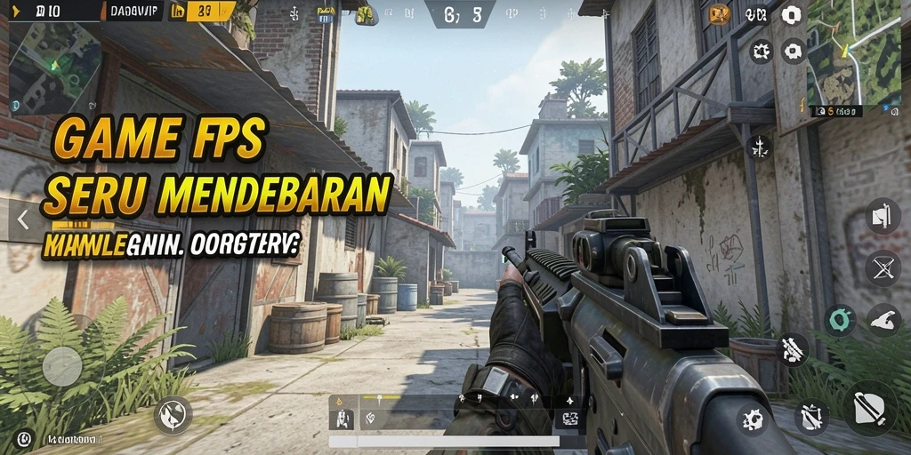 Tangkapan layar gameplay menegangkan di DANAVIP dengan aksi tembak-menembak.