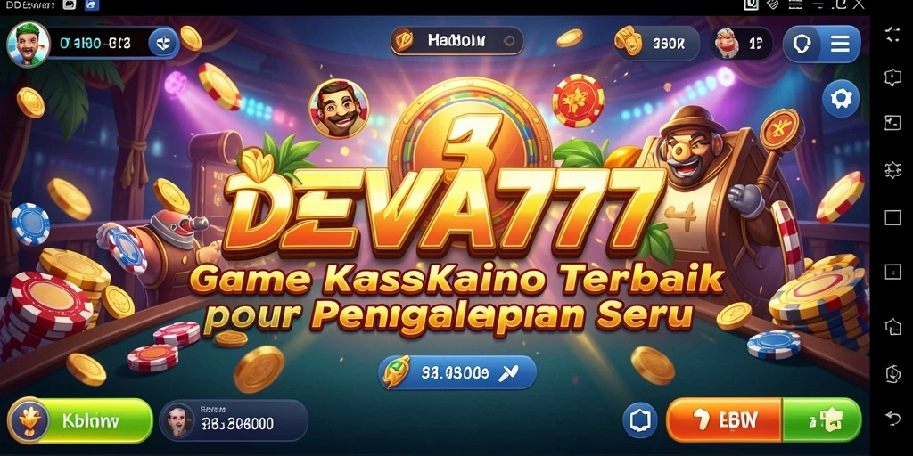 Screenshot utama DEWA777 yang menampilkan gameplay Kasino yang seru.