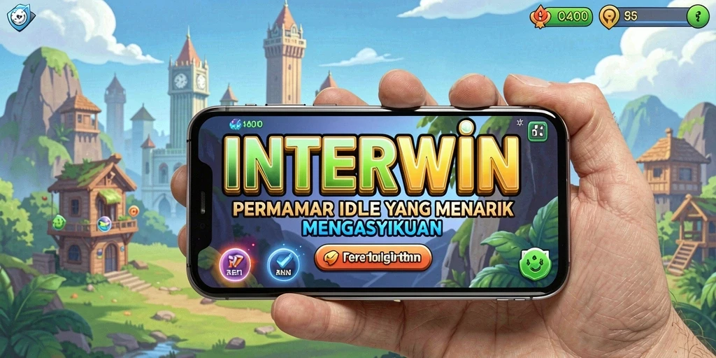 Screenshot INTERWIN menampilkan gameplay Idle yang seru dan menarik.