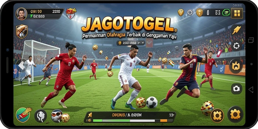Tampilan permainan JAGOTOGEL yang menegangkan dan penuh aksi