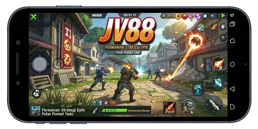 Tampilan gameplay JV88 yang seru dan strategis.
