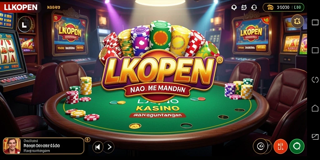 Tampilan screenshot gameplay <strong>LKOPEN</strong> yang menampilkan keseruan permainan Kasino.