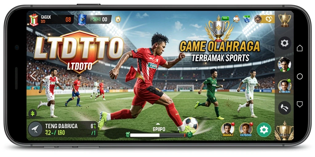 Tangkapan layar LTDTOTO menampilkan aksi olahraga yang seru dan dinamis.