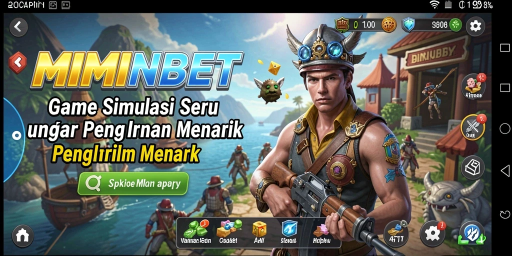 Tampilan gameplay MIMINBET yang seru dan interaktif.