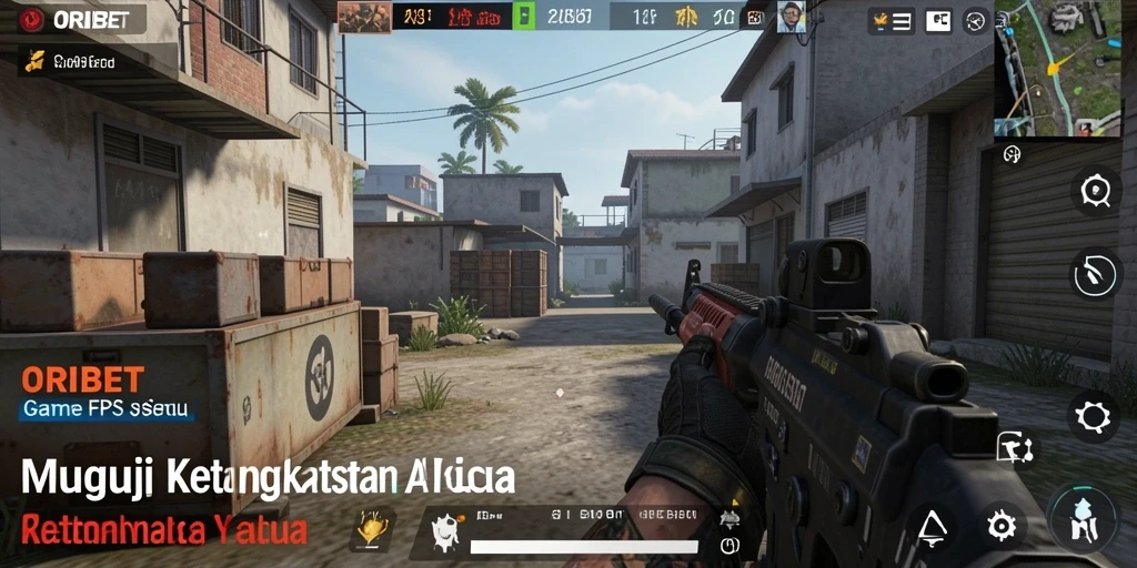 Tampilan gameplay seru dan mendebarkan dari ORIBET yang penuh aksi.
