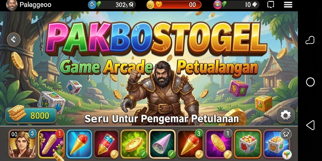 Screenshot gameplay PAKBOSTOGEL dengan aksi seru dan grafis menarik.