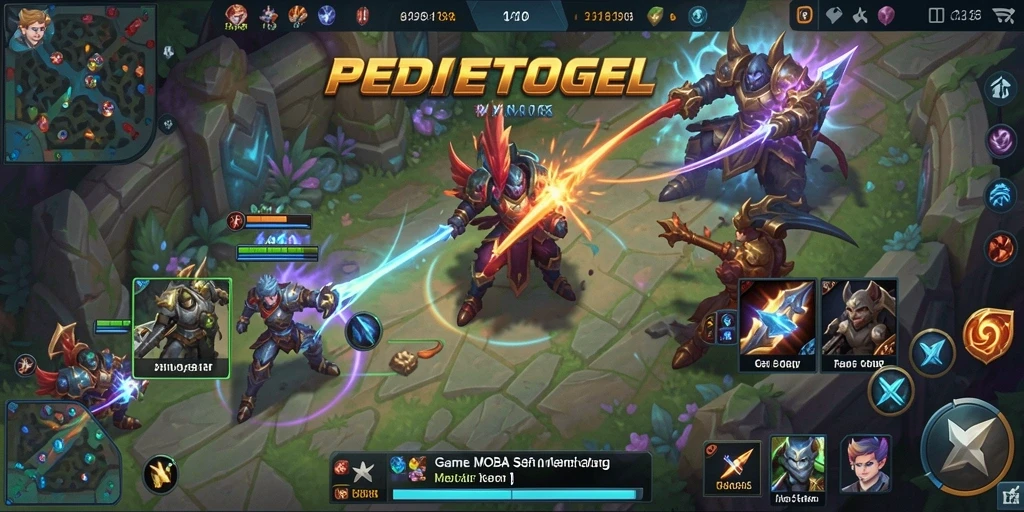 Tampilan gameplay menarik dari PEDETOGEL yang penuh aksi.