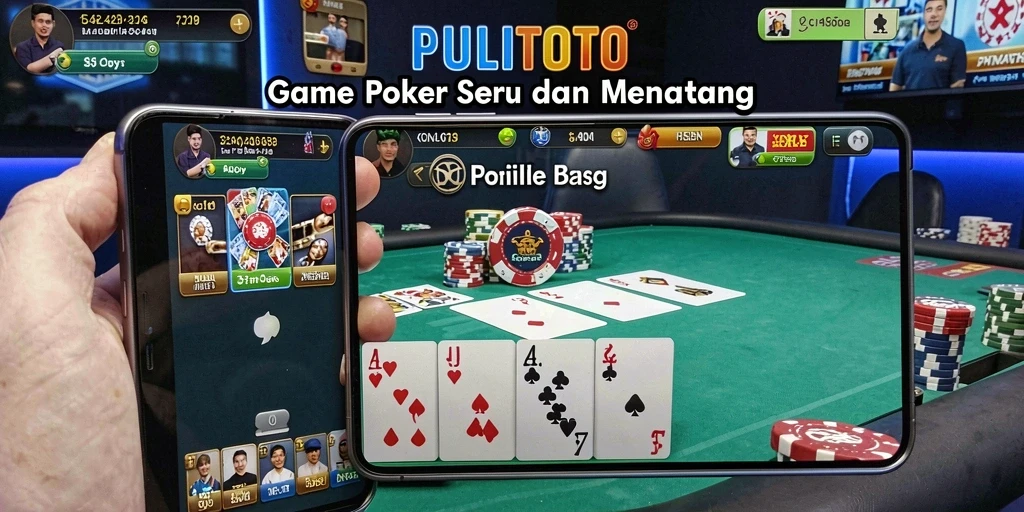 Gameplay menarik PULITOTO yang menghadirkan keseruan Poker.