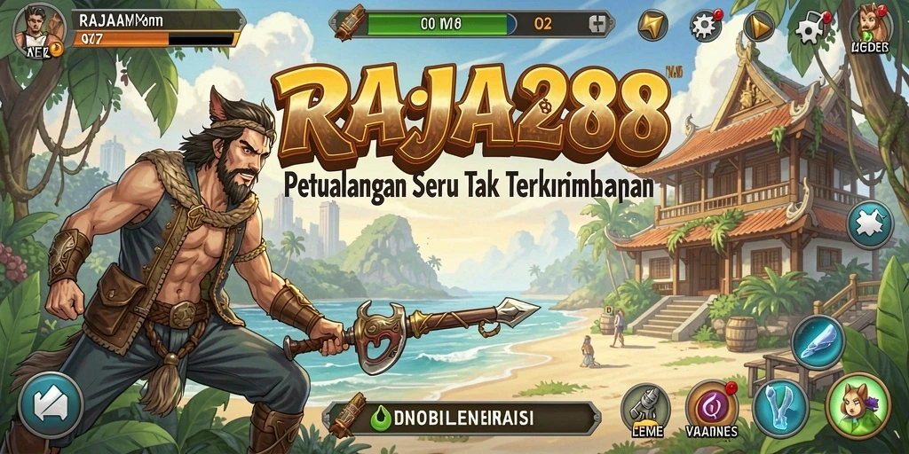 Tangkapan layar dari gameplay RAJA288 yang penuh aksi dan petualangan.