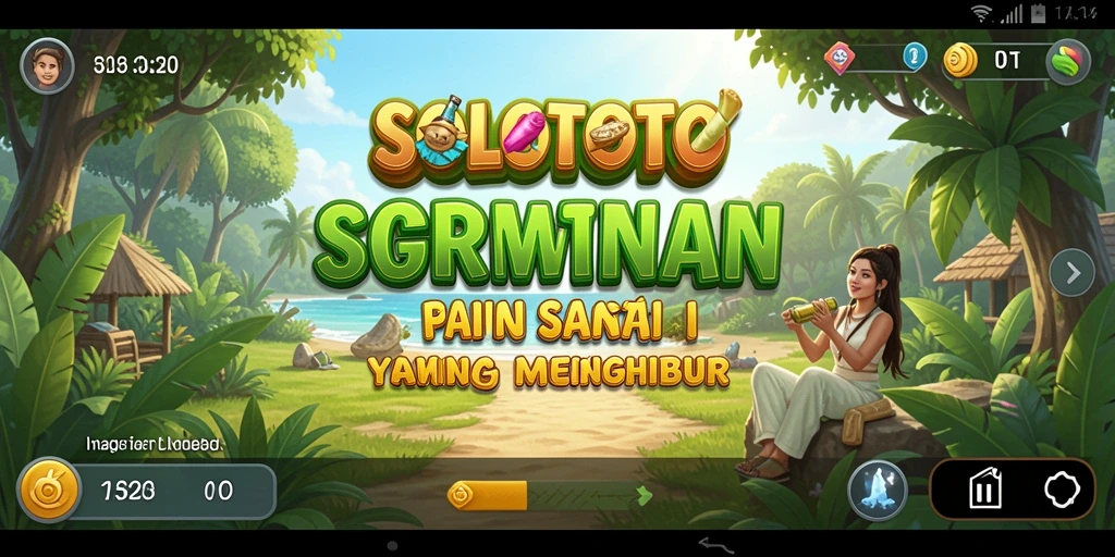 Tampilan gameplay menarik dari SOLOTOTO yang menyenangkan.